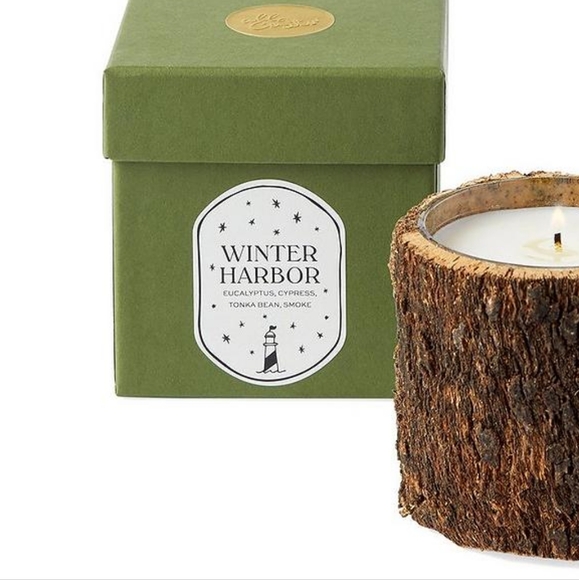 Luxury Bark Wrapped Soy candle AMAZING smell Long Burning - Picture 3 of 4